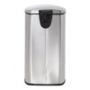 Honey-Can-Do TRASH CAN RND SLV TRS-09331